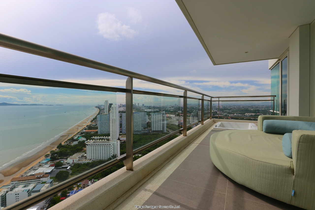 Luxurious Designer Condo with awesome view Condos  For sale in Na Jomtien