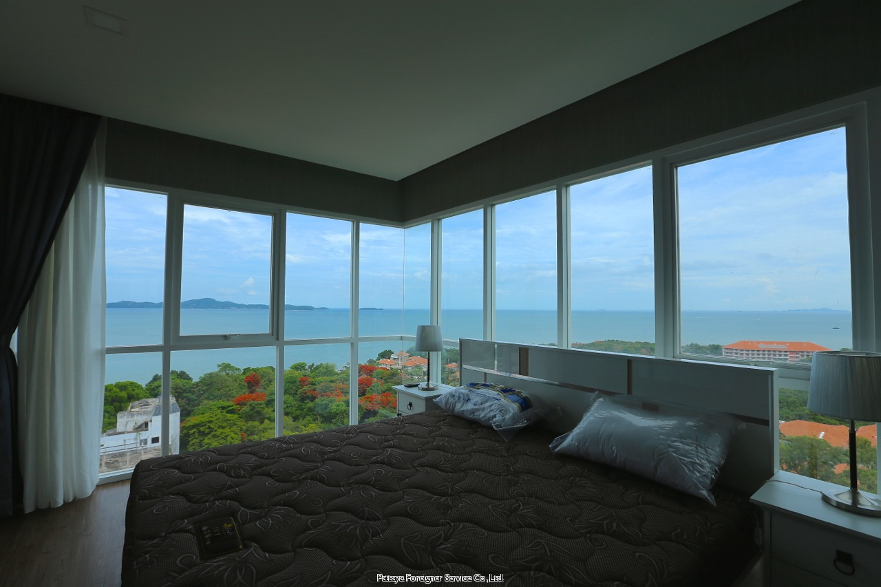 New condo with awesome view for rent Condos  For rent in Pratamnak