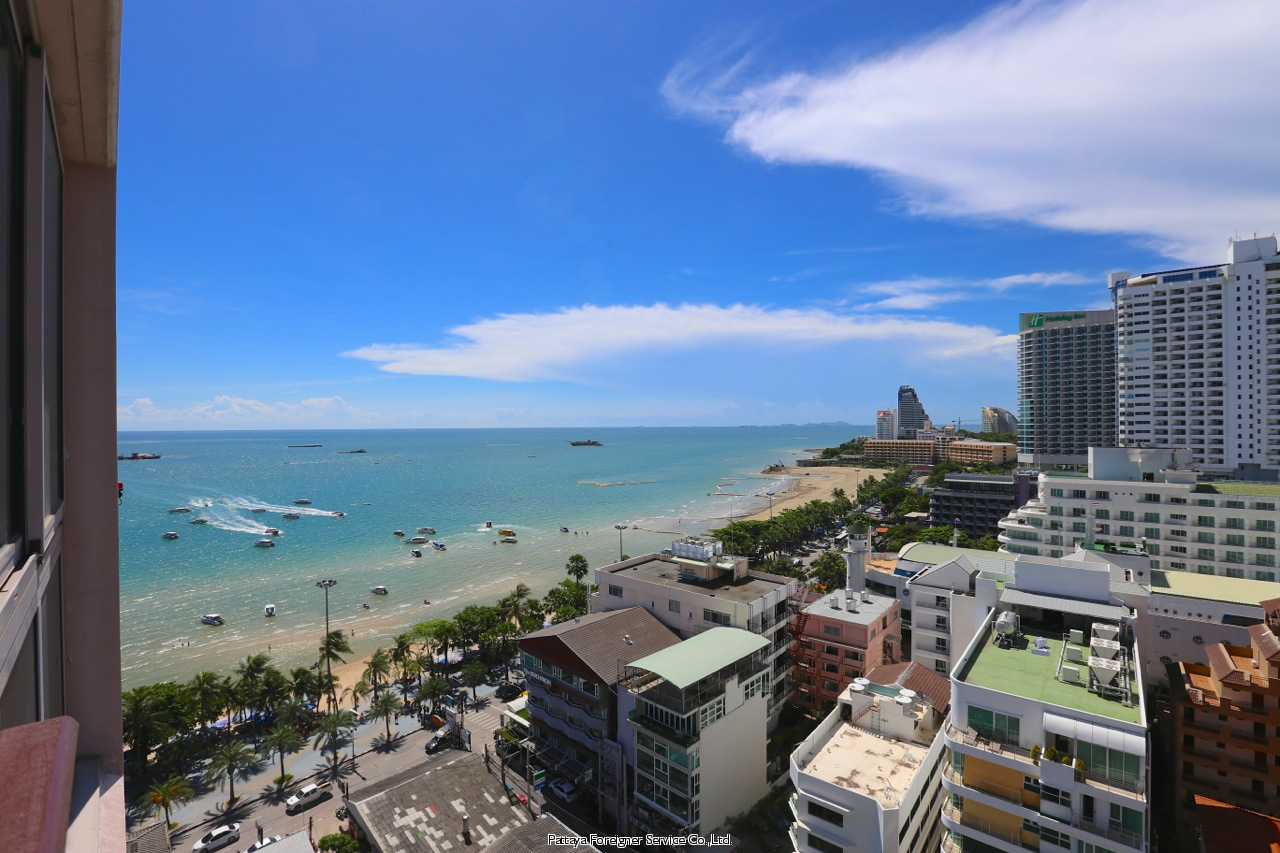 Two bedroom condo in centrally located five star building Condos  For rent in Central Pattaya