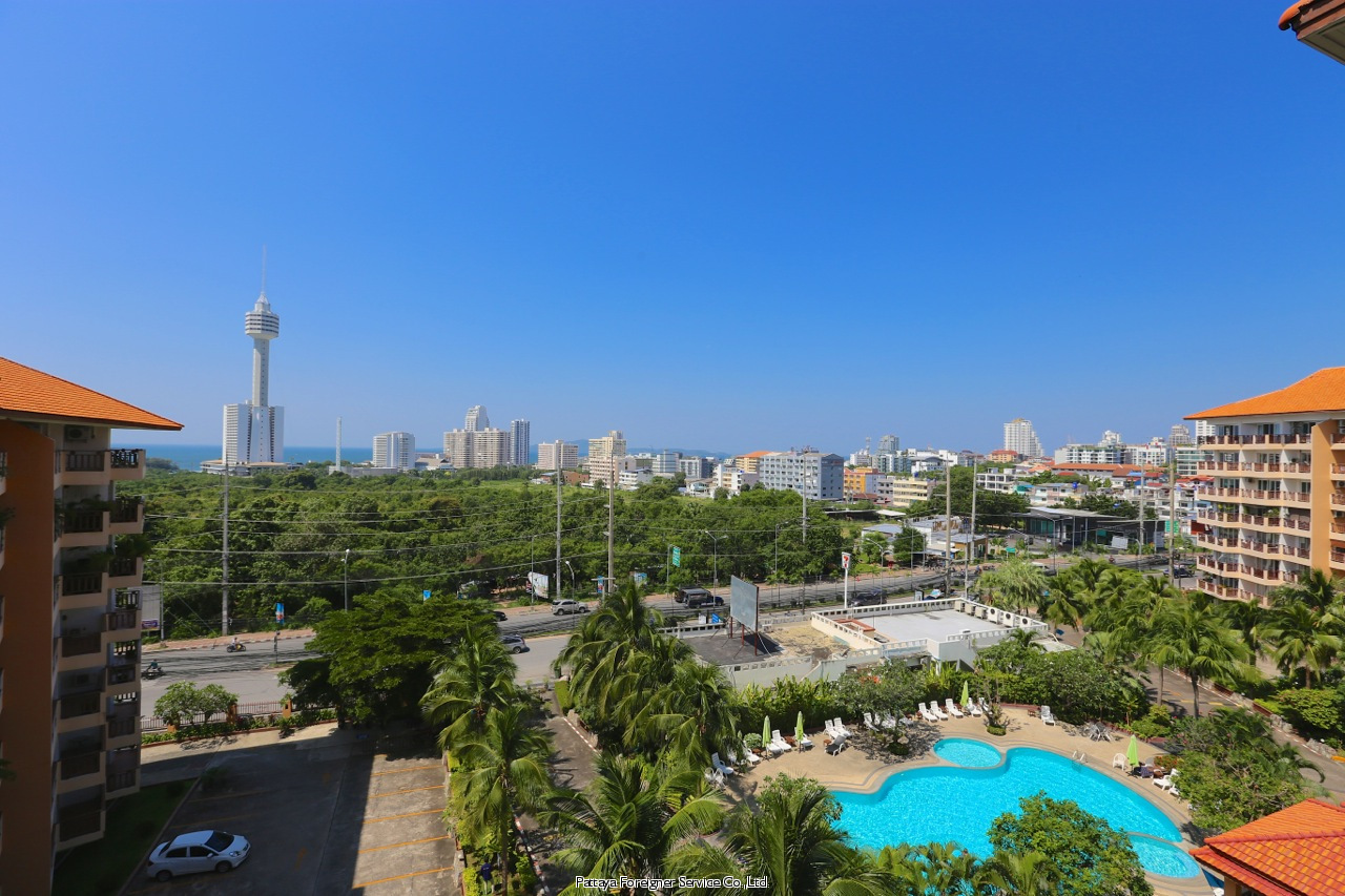 Centrally located condo with sea view Condos  For sale in South Pattaya